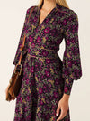 SACHA DRAKE BOUQUET MIDI DRESS