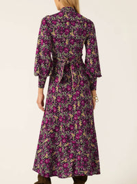 SACHA DRAKE BOUQUET MIDI DRESS