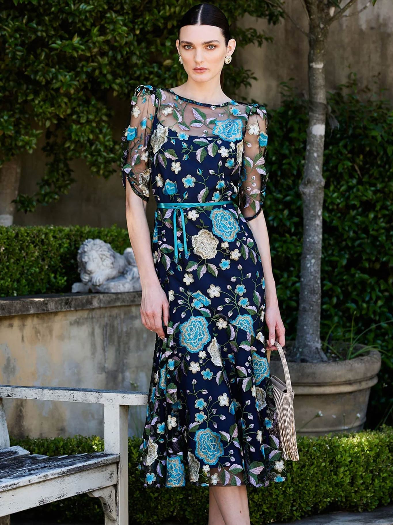 SACHA DRAKE CARDELINA LACE DRESS