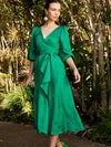 SACHA DRAKE CHATEAU WRAP DRESS