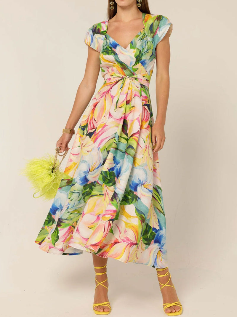 SACHA DRAKE DAHLIA MIDI DRESS