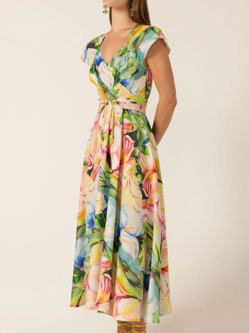 SACHA DRAKE DAHLIA MIDI DRESS