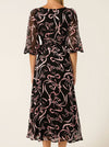 SACHA DRAKE FLORENCE WRAP MIDI DRESS