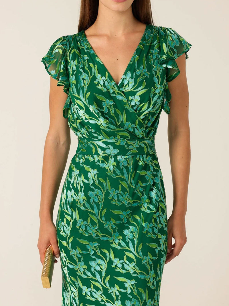 SACHA DRAKE FLEUR DE LYS DRESS
