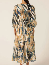SACHA DRAKE LA MER MIDI DRESS