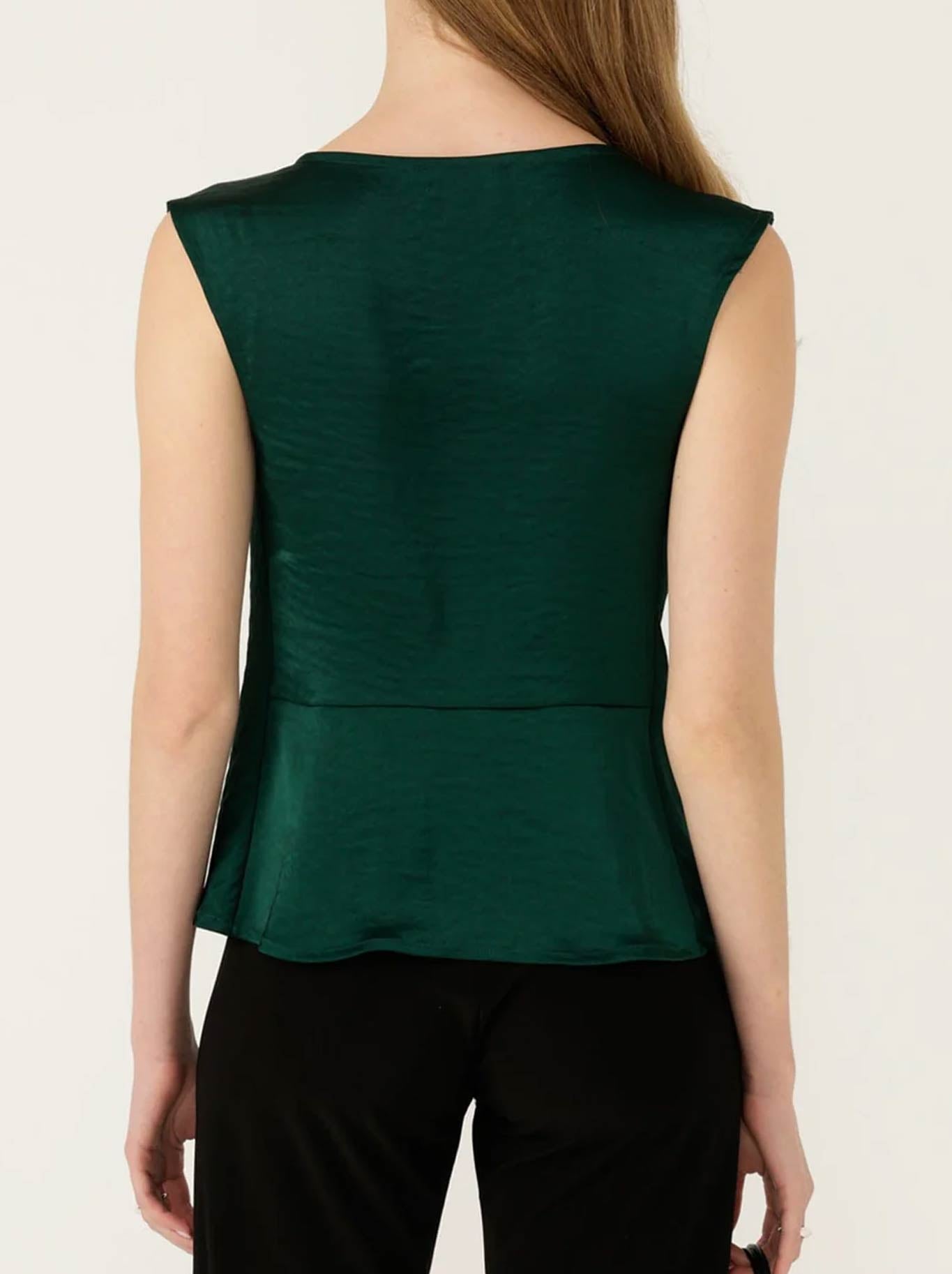 SACHA DRAKE LUXE COWL BIAS TOP