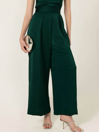 SACHA DRAKE LUXE PLEATED TROUSER
