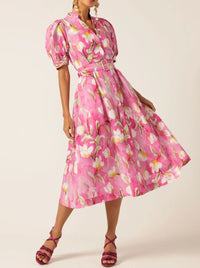 SACHA DRAKE POSY SHIRTMAKER DRESS