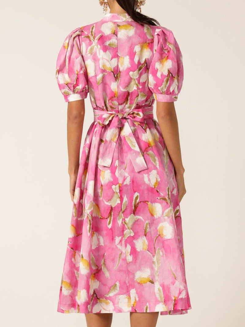SACHA DRAKE POSY SHIRTMAKER DRESS
