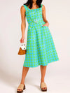 SACHA DRAKE BLUE LAGOON DRESS