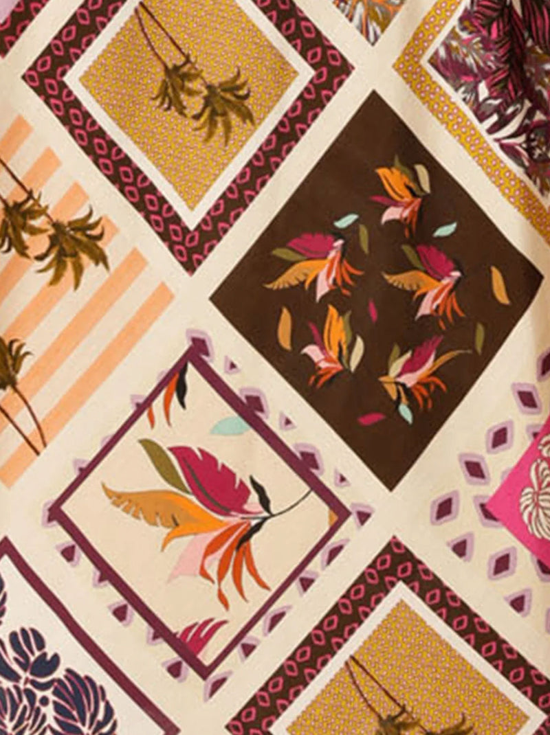 SACHA DRAKE SUNSET CHASE WRAP DRESS