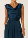 SACHA DRAKE COWL BIAS TOP