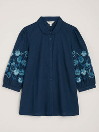 SEASALT HOPE COTTAGE EMBROIDERED BLOUSE