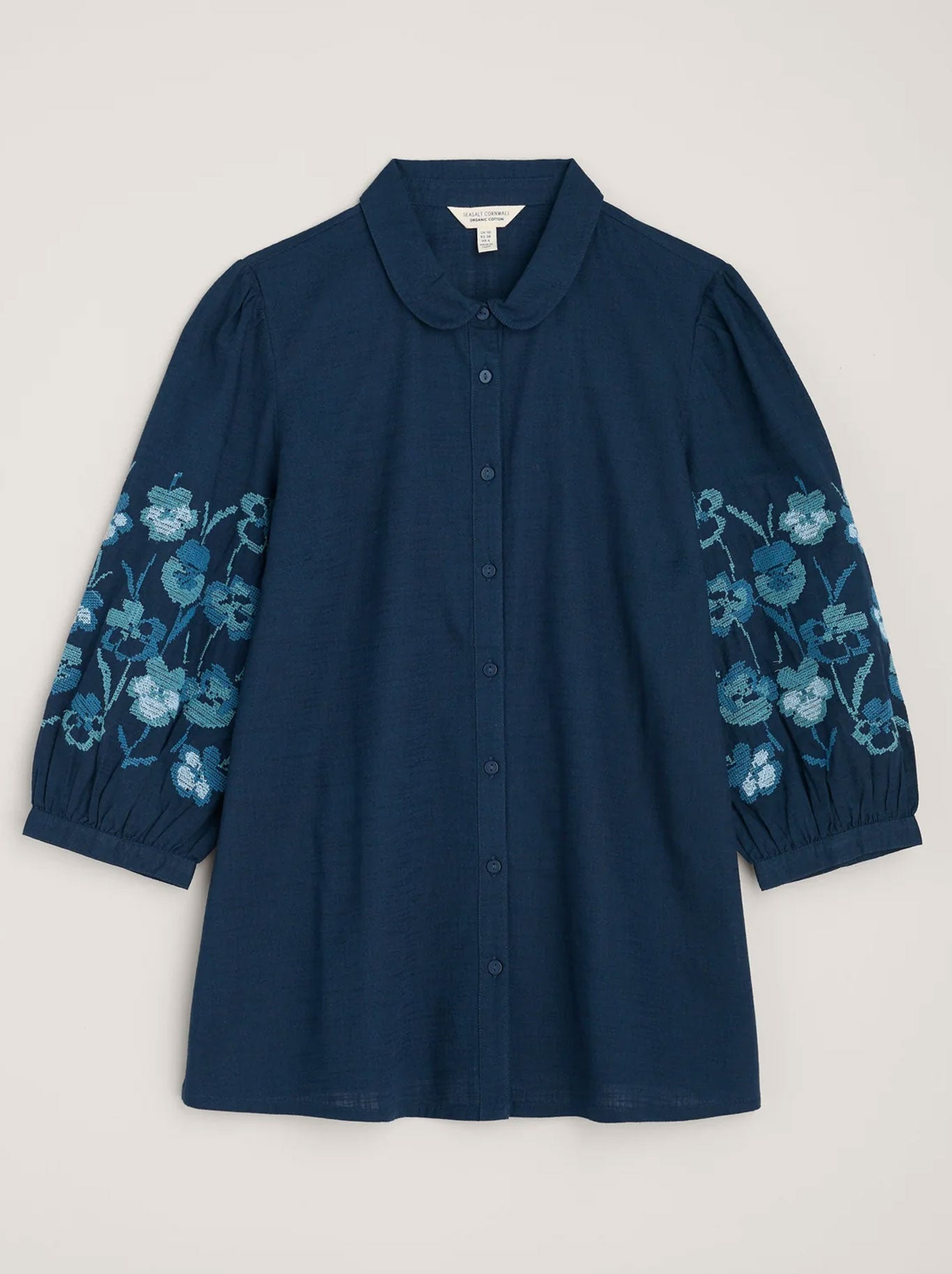 SEASALT HOPE COTTAGE EMBROIDERED BLOUSE