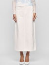 STAPLE THE LABEL EMMIE DENIM MIDI SKIRT