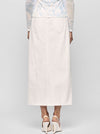 STAPLE THE LABEL EMMIE DENIM MIDI SKIRT