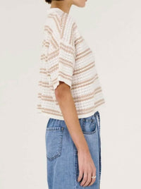 STAPLE THE LABEL EAMON KNIT POLO TEE