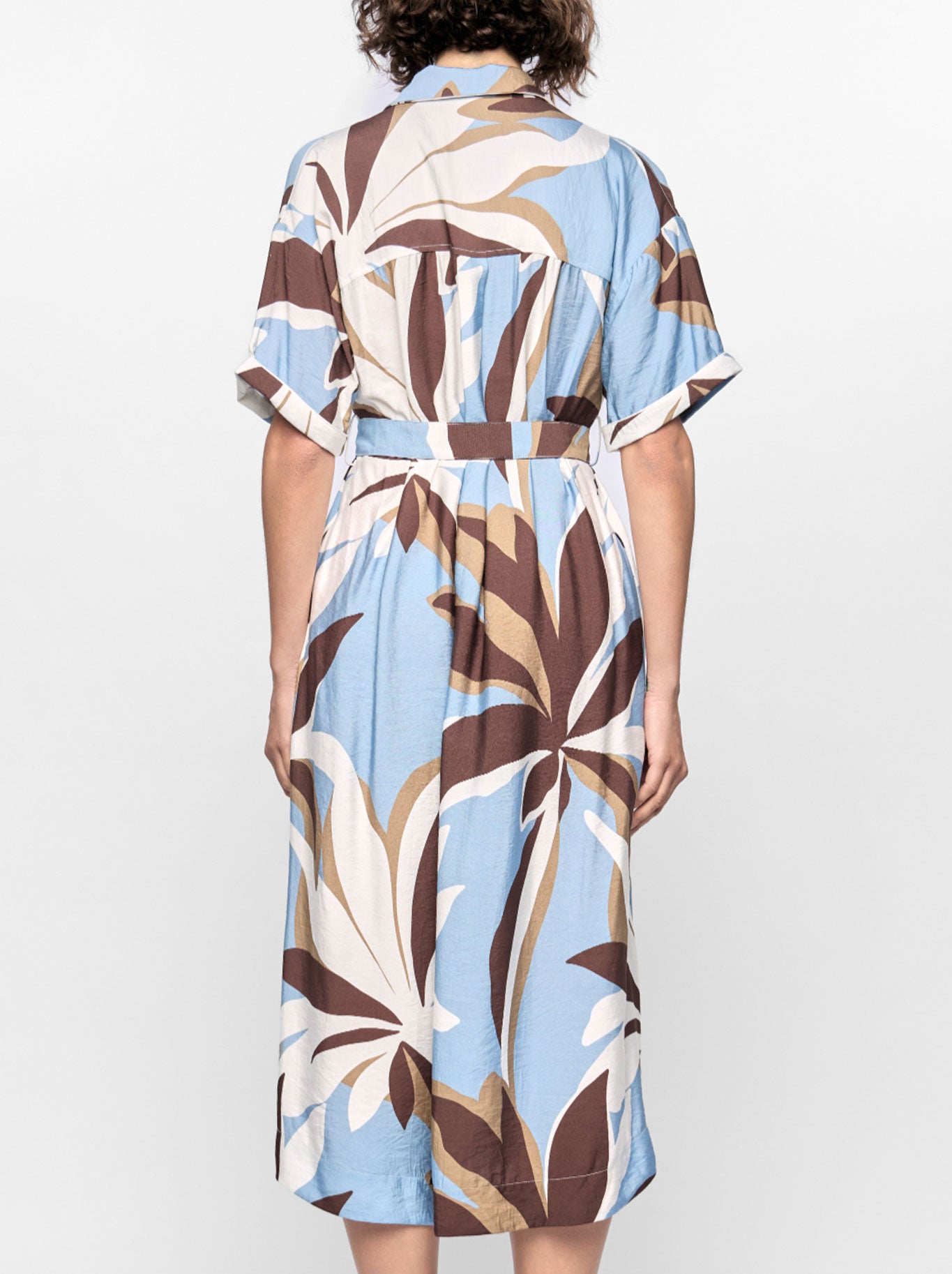 STAPLE THE LABEL MAEVE MIDI SHIRT DRESS