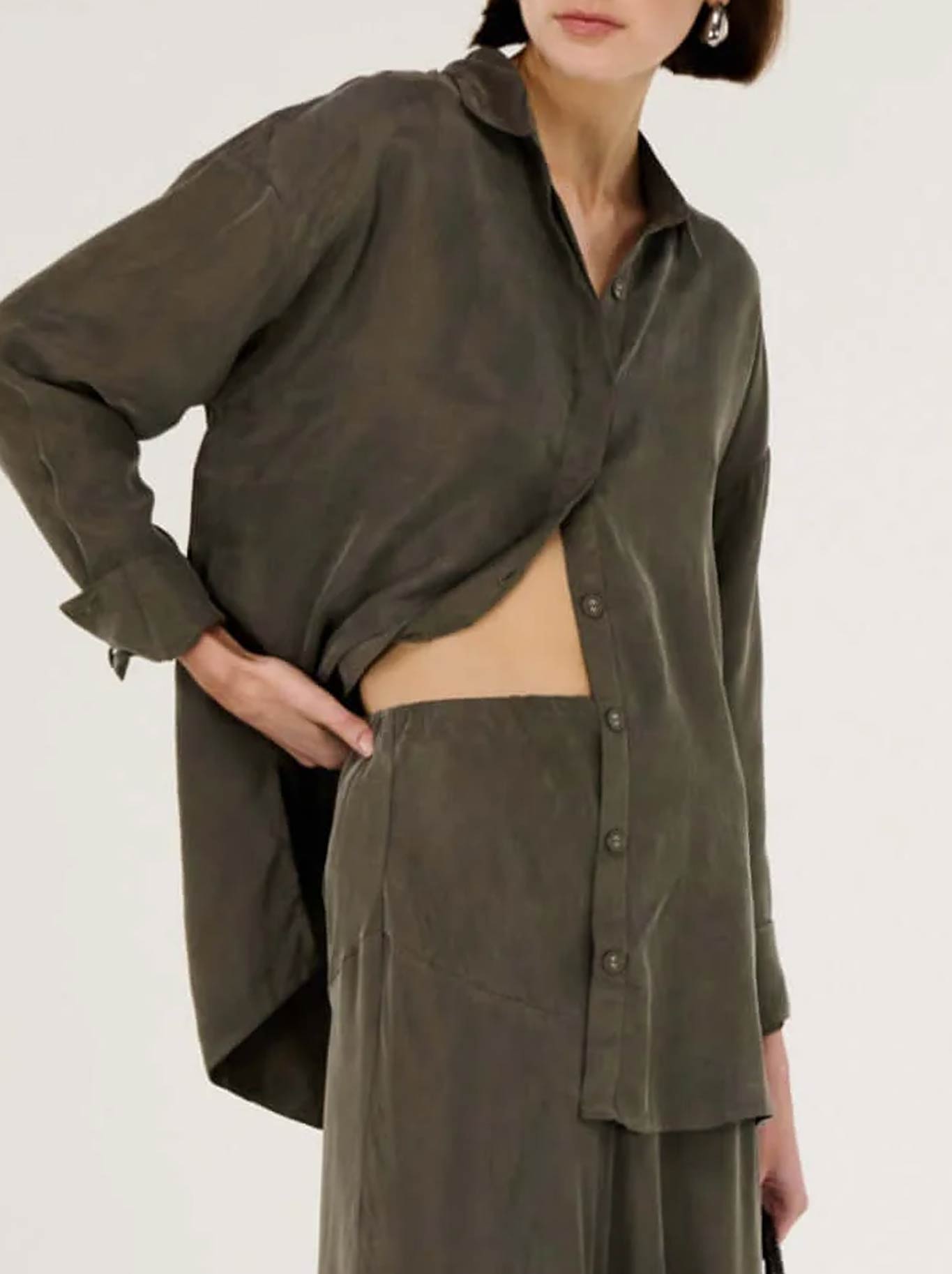 STAPLE THE LABEL STEVIE LONG SLEEVE SHIRT