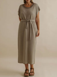 TALAMAYA LATTICE KNITTED DRESS