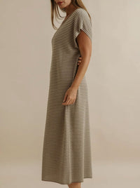 TALAMAYA LATTICE KNITTED DRESS