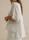 TALAMAYA NAUTILUS SHORT SLEEVE PULLOVER