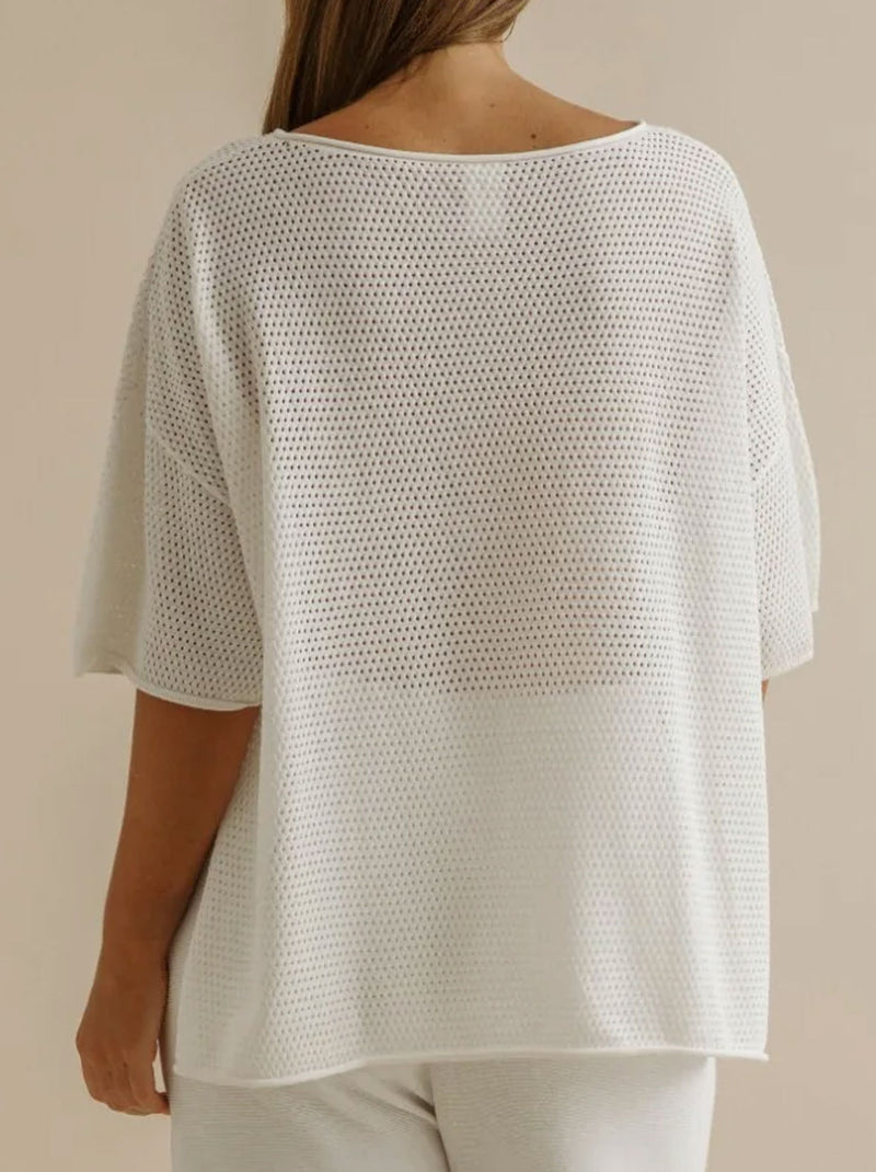 TALAMAYA NAUTILUS SHORT SLEEVE PULLOVER