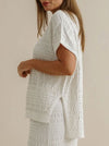 TALAMAYA WAVES PLEAT PULLOVER