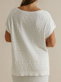 TALAMAYA WAVES PLEAT PULLOVER