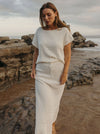 TALAMAYA WAVES PLEAT PULLOVER
