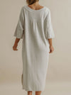 TALAMAYA RETREAT COTTON TWIST DRESS