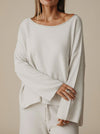 TALAMAYA RETREAT COTTON TWIST PULLOVER