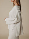 TALAMAYA RETREAT COTTON TWIST PULLOVER
