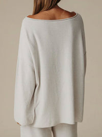 TALAMAYA RETREAT COTTON TWIST PULLOVER
