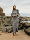 TALAMAYA CORAL KNITTED SKIRT