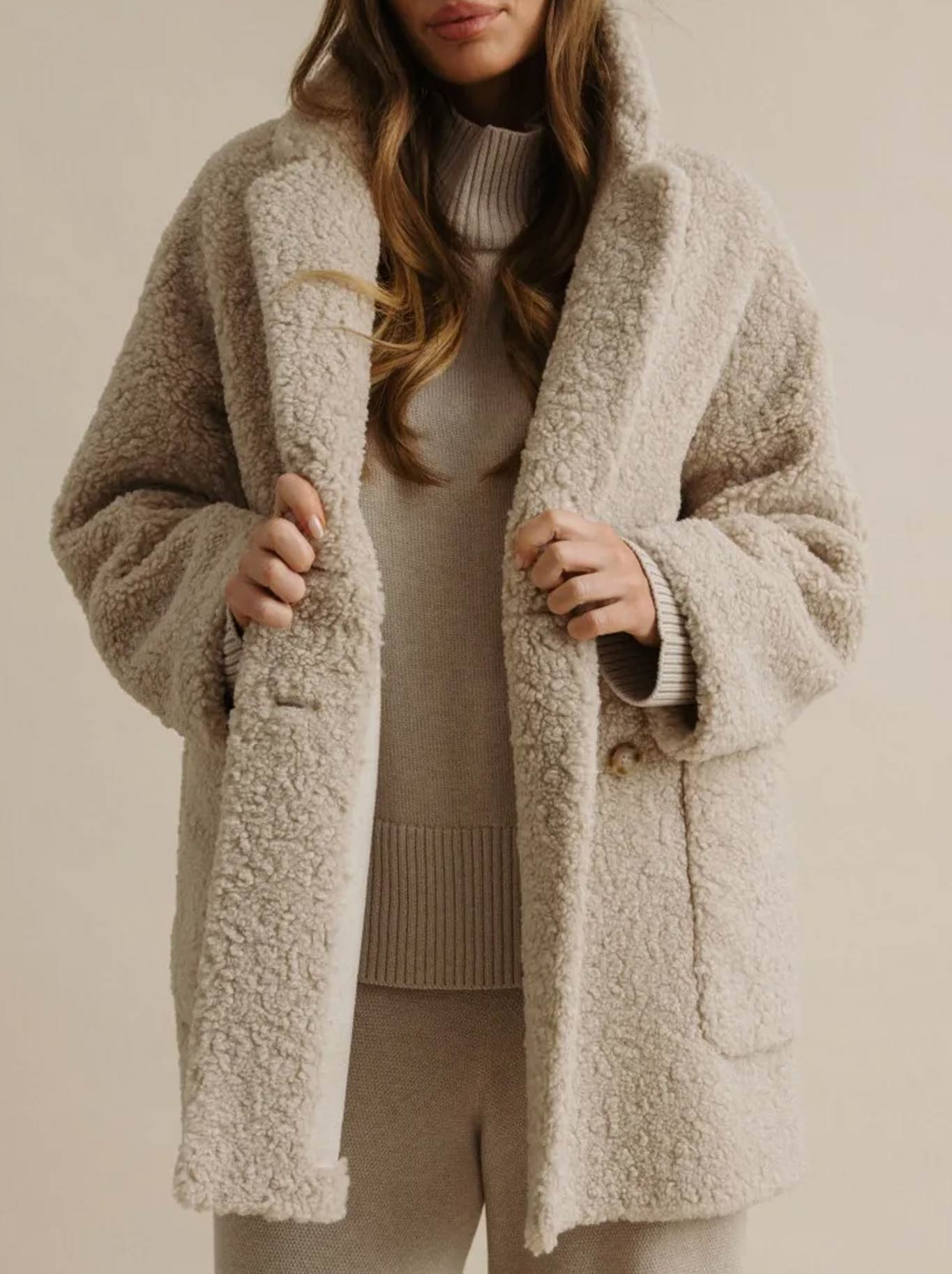 TALAMAYA POLAR FAUX FUR COAT