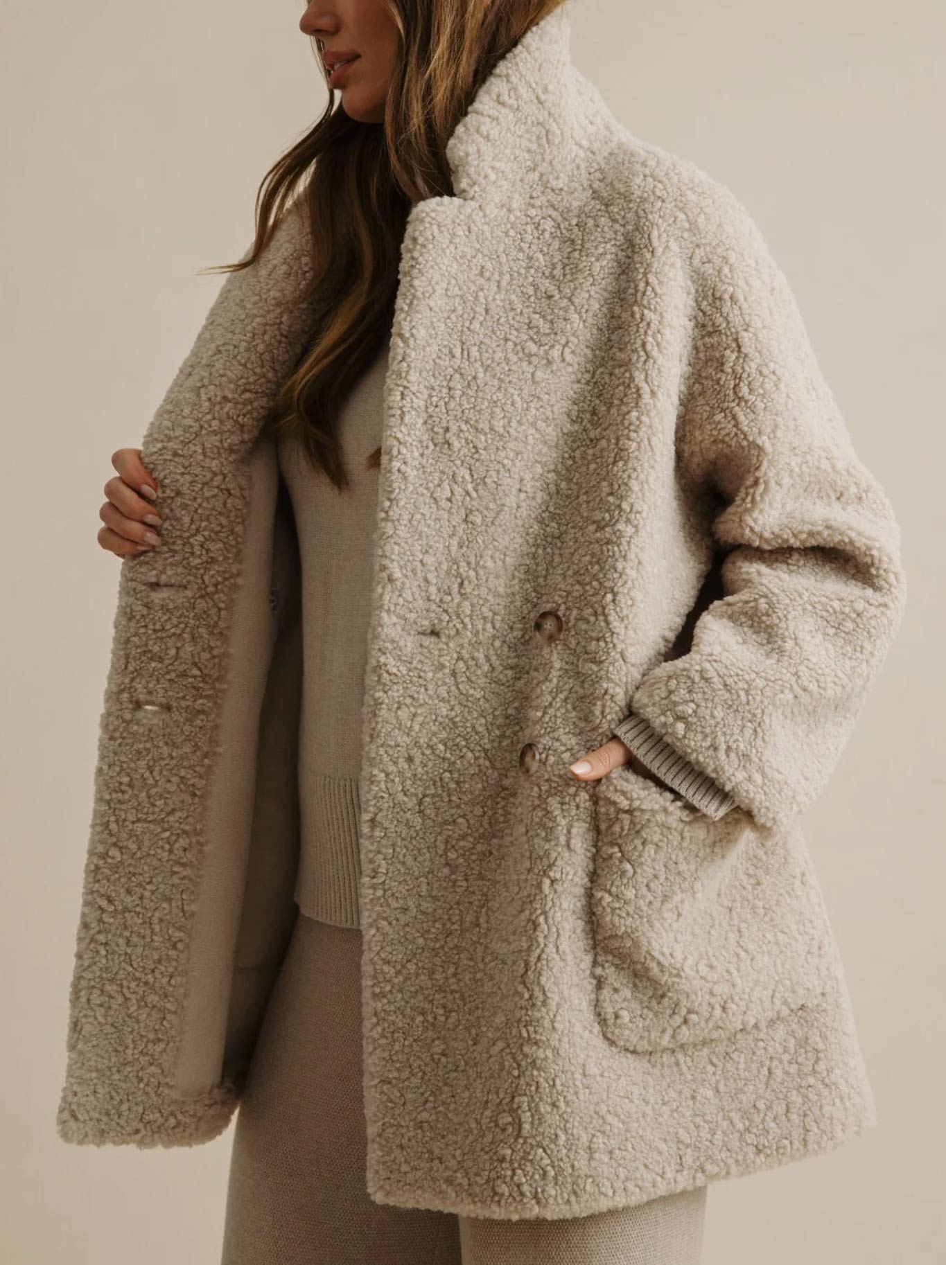 TALAMAYA POLAR FAUX FUR COAT