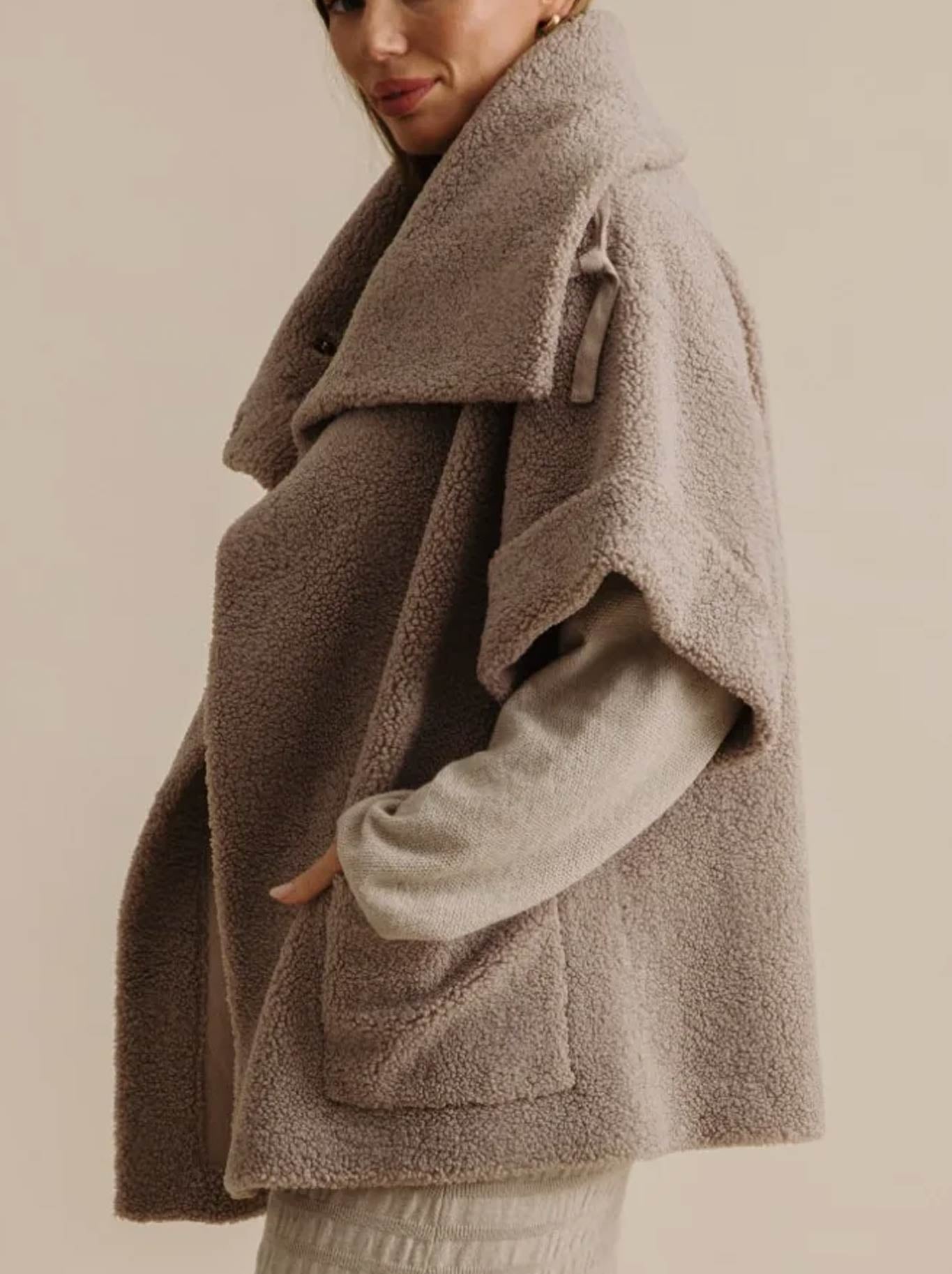 TALAMAYA SHERPA CUDDLE COAT