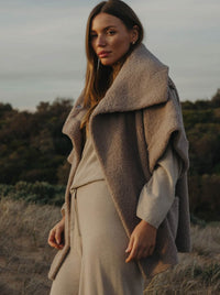 TALAMAYA SHERPA CUDDLE COAT
