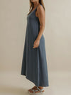 TALAMAYA SHORELINE FINE SLUB BREEZE DRESS