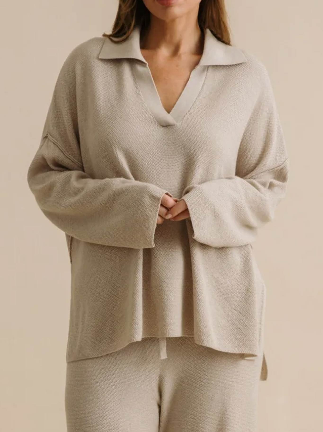 TALAMAYA WINTER RETREAT COLLAR PULLOVER