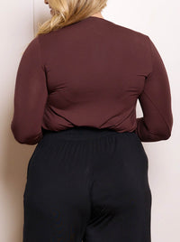 TANI LONG SLEEVE HIGH NECK TOP