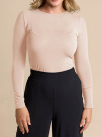 TANI LONG SLEEVE HIGH NECK TOP