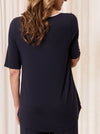 TANI ELBOW SWING TEE WITH TRIM