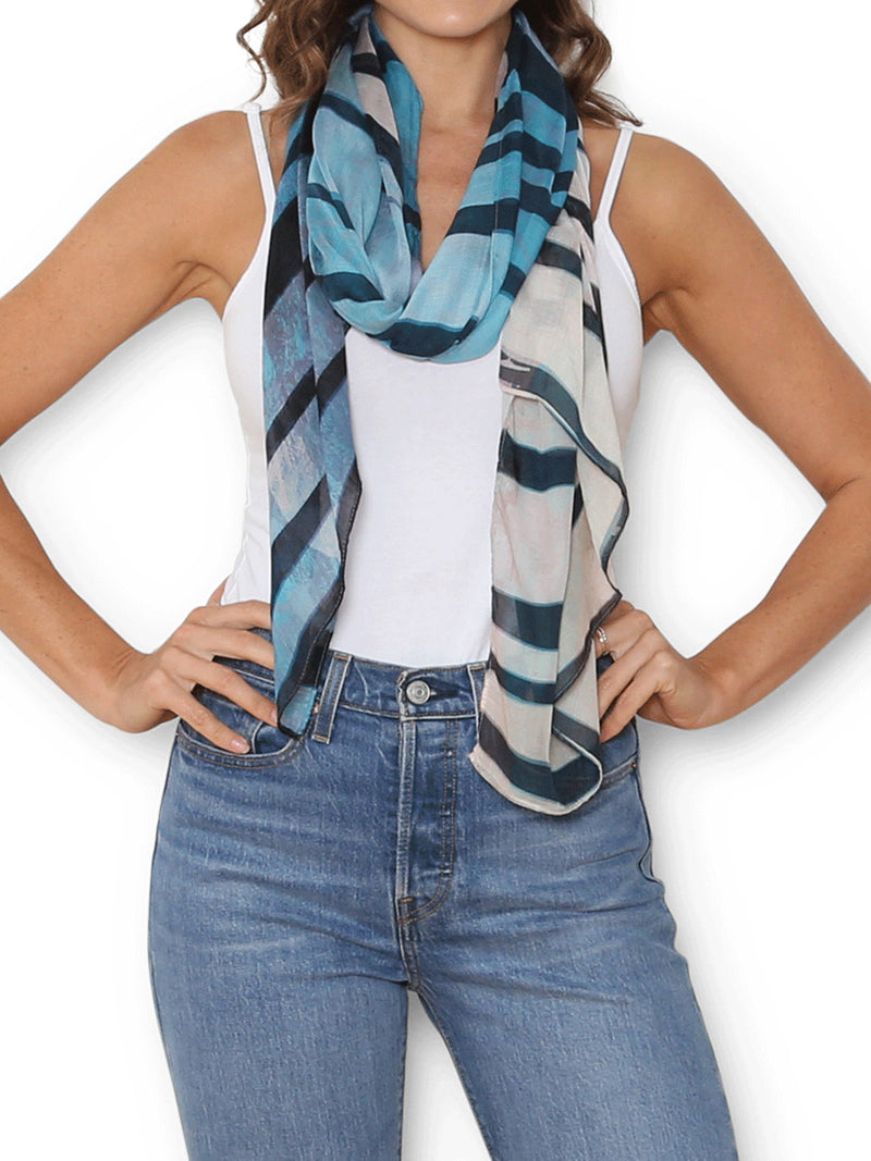THE ARTISTS LABEL WAVES SCARF