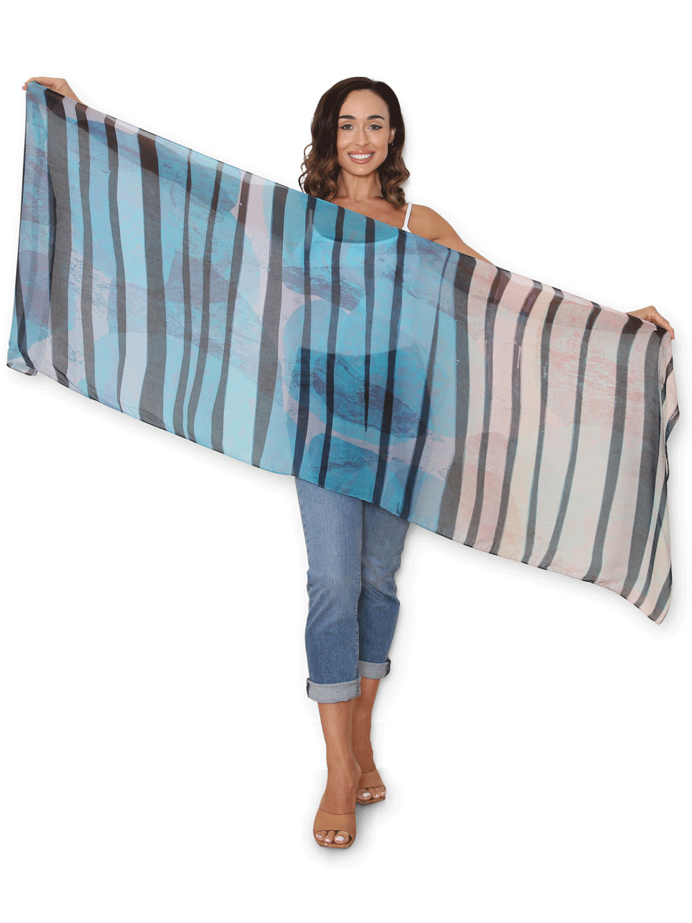 THE ARTISTS LABEL WAVES SCARF