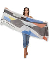 THE ARTISTS LABEL HERON WAVES SCARF