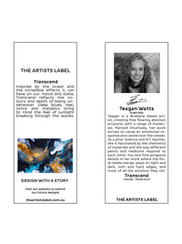 THE ARTISTS LABEL TRANSCEND SCARF