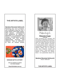 THE ARTISTS LABEL BANKSIA MENZIESII & BRUNCH SCARF