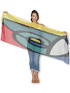 THE ARTISTS LABEL MAYA SILK SCARF